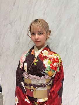 リーホリエ(Lee Horie) worm-Spring 振袖着付け＋ヘアセット【MOMOKA】
