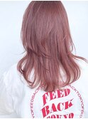 チェリーピンク/イメチェンヘアスタイル/レイヤーカット/横浜