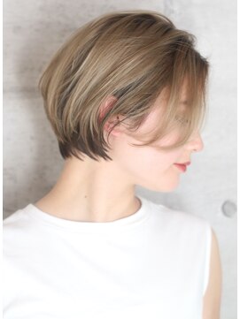 インセプション 銀座(INCEPTION) 前下がりショート・ボブ/絶壁解消/前髪あり/30代/40代/50代