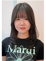 ロンド ボーイ 表参道(Lond BOY)&nbsp;イメチェン外ハネボブ美髪×ブリーチなしレイヤー韓国[表参道]