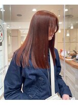 モリオ フロム ロンドン サッポロファクトリー店(morio FROM LONDON)&nbsp;morio札幌　オレンジカラー　似合わせカラー