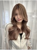 レイヤーカット ヨシンモリ 韓国風巻き 顔まわりカット