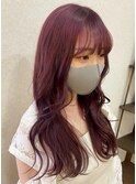 チェリーレッド＊韓国風巻き＊愛されモテロング20代30代