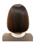 大人可愛いストレートボブ
