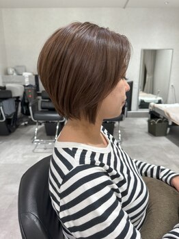 ディックス 佐倉店(dix)の写真/大人女性に大人気!骨格・髪質・クセを見極めたカットで、あなたに合ったショートスタイルをご提案♪