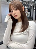 【hao渋谷】オリーブグレージュ×ラフレイヤー