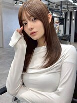 ハオ(hao)&nbsp;【hao渋谷】オリーブグレージュ×ラフレイヤー