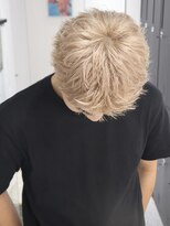 メンズペレ 渋谷(MEN'S PELE)&nbsp;サーフカール/スパイキーショート/ブルーブラック/渋谷