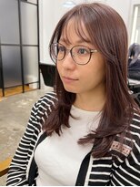 ジリ(JILI)&nbsp;ワンカールミディアム×ピンクブラウン ▽福永