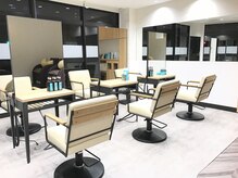 ヘアーラボ ノッシュ 唐人町店(Hair Labo Nosh)の雰囲気（男女ともに通いやすい☆清潔空間☆【艶髪/縮毛矯正/ヘアケア】）