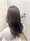 顔周りレイヤー×コテ巻き