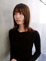 オーオ シカシカ(OOO YY)&nbsp;ミディアムレイヤー/顔まわりカット