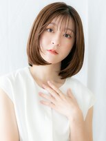 ドクターズサロン LAB 小山店&nbsp;乾かすだけモカブラウン艶感ストレートc小山20代30代40代