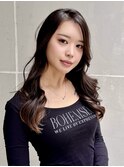 大人小顔レイヤー／顔まわりの上品くびれ
