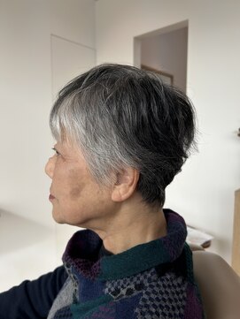 骨格補正ショートボブ