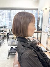 ヘアアンドメイク エジェリ(hair&make egerie)&nbsp;【ボブ 大人ボブ 前下がりボブ】