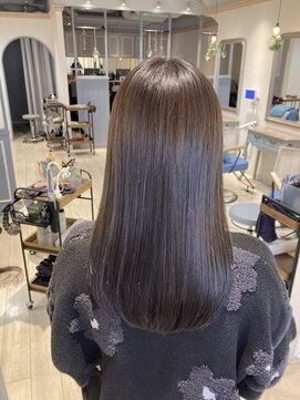 シェノン 赤羽店(CHAINON) 透明感あるトーンダウンイルミナカラーロングヘア赤羽