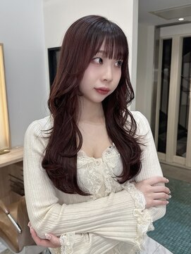 アテナ(ATENA) ピンクグレージュ×レイヤーカット【中嶋翔也】