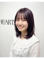 ハーツオオサカ(HE:ARTS OSAKA) 毛先パーマ柔らかニュアンスボブ