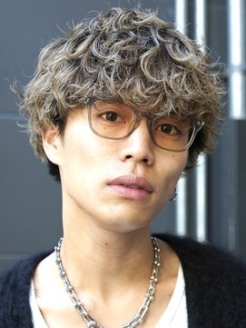 ノードオム 栄(NODE HOMME) シャドウパーマニュアンスパーマ波巻きスパイラルパーマ名古屋栄