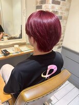 ブリッジ バイ ネオリーブ 綱島店(bridge by neolive)&nbsp;目黒/品川　スペインカールブルーブラックフェザーパーマ