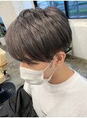マッシュ/ツーブロック/シルバーアッシュ/メンズ/韓国