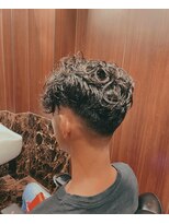 ヒロギンザ 御茶ノ水店(HIRO GINZA)&nbsp;甘辛ミックス！スパラルパーマ×フェード