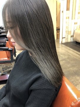 ベルクープス 天王寺店(Belle Coupes) 【ベルクープス天王寺】三島直子　THROWミントグレージュ