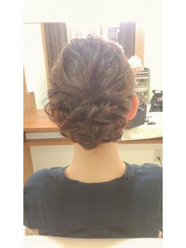 ブラウ ネイル パーティー(Blau Nail Party) 普段使いのアップstyle