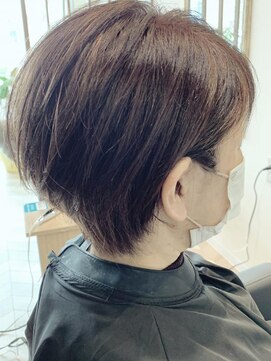 フィーリー ヘア デザイン 太田店(feAry) 【イメチェンヘアスタイル】大人女性のハイライトショート