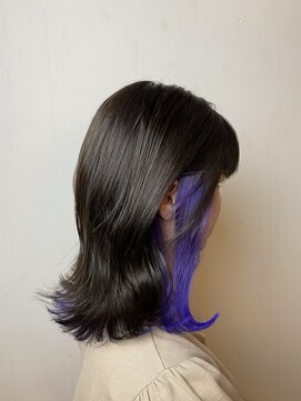 バース(BirtH) ブルーヴァイオレットのインナーカラー♪