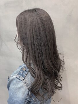 ラミール クオリティオブライフ(lamiell Quality of life) 外国人風グレージュカラー/グレーベージュ/ウェーブパーマ