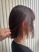 エイトタマプラ たまプラーザ店(EIGHT tamapla)&nbsp;【EIGHTたまプラ】デザインカラー_切りっぱなしボブ