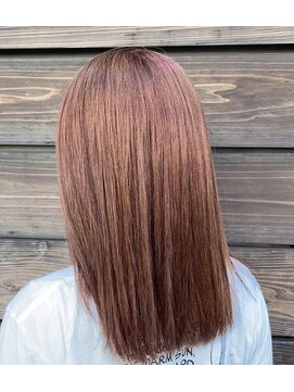 スリーク 吹田店(Sleek) ピンクブラウンカラー