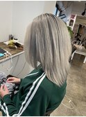 シルバーウルフヘアー