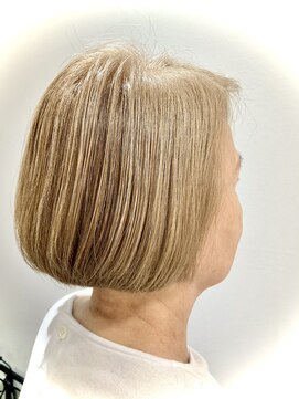 ドットヘアー(. hair) 若見え超艶グラデボブ