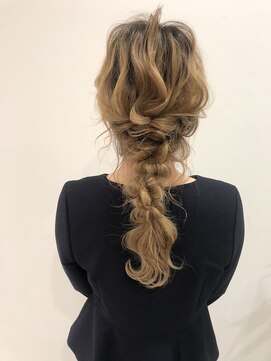 ヘアーサロン シム(hair salon Cime) 編みおろし【Cime】