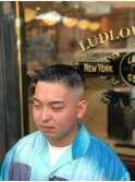 【LUDLOW BLUNT】フェードカット おしゃれボウズ バズカット