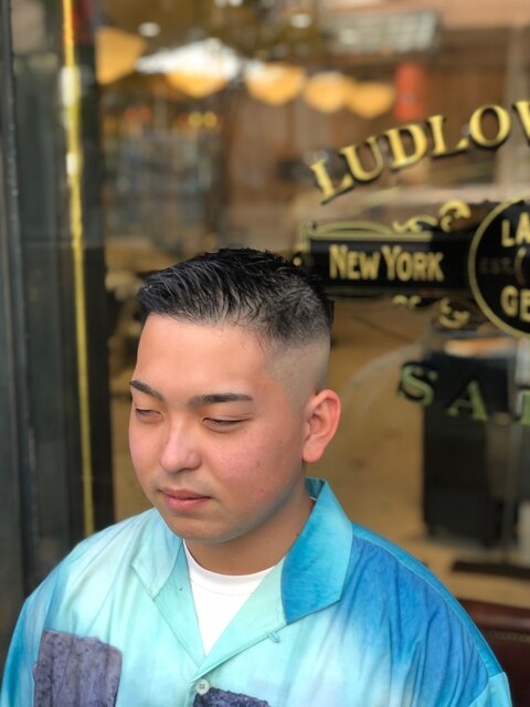 【LUDLOW BLUNT】フェードカット おしゃれボウズ バズカット