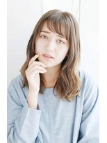 シュシュット(chouchoute)&nbsp;吉祥寺3分/透明感セクションカラー外ハネボブペールベージュ/064