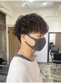 メンズツイストスパイラルパーマ/マッシュスタイル