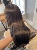 髪質改善艶髪ワンカールシアーシルキーベージュショコラベージュ