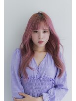 ラエティティア ロコ 刈谷店(Laetitia loco)&nbsp;ペールバイオレットピンク　ブリーチ２回