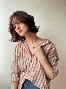 パトゥ 京都四条烏丸(patou) ゆるふわボブ