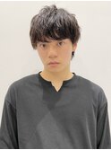 メンズマッシュパーマ ツイストスパイラル ニュアンスM1019