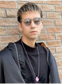 短髪ショート刈り上げツーブロックフェードクロップ