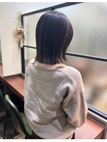 プチメゾントウキョウ(Petit Maison Tokyo)&nbsp;切りっぱなしボブ_髪質改善トリートメント