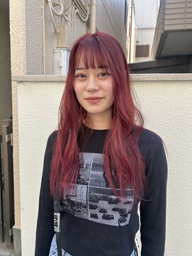 シラフ(SHIRAF) red color