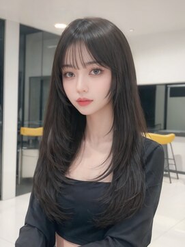 コア 梅田(Core) 髪質改善 艶髪 愛され 韓国風 前髪カット 小顔　梅田