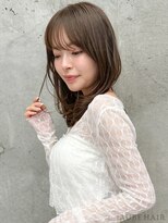 オーブ ヘアー ラトゥール たまプラーザ店(AUBE HAIR latour) 20代・30代_大人かわいいレイヤーミディ